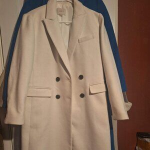Loft Petite Double Breasted Coat